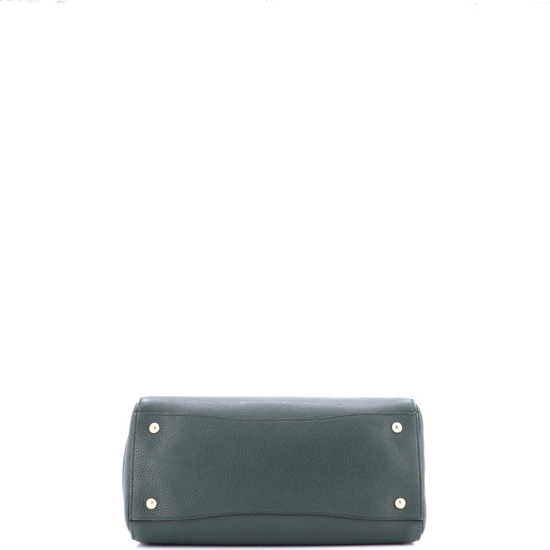 Cuir Frame Convertible Tote Vitello
