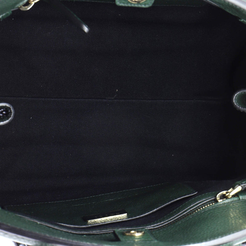 Cuir Frame Convertible Tote Vitello