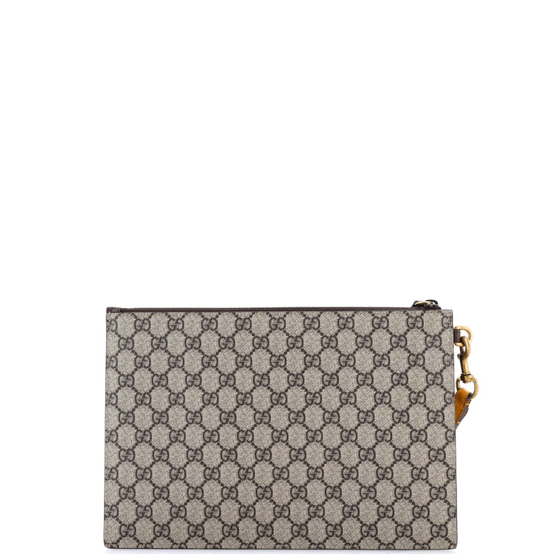 Neo Vintage Wristlet Pouch Gg Coated