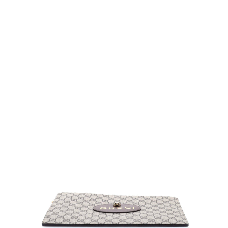 Neo Vintage Wristlet Pouch Gg Coated