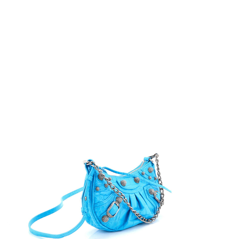 Le Cagole Giant Studs Chain Shoulder Bag