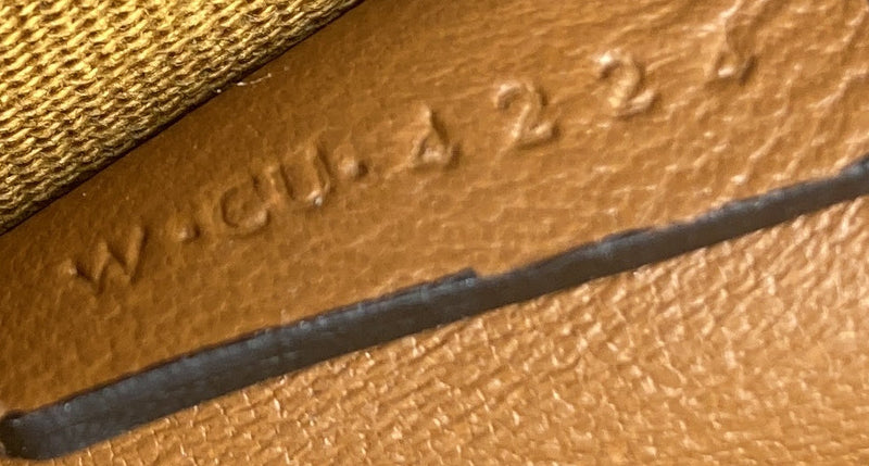 Zip Around Chain Clutch Triomphe Coated