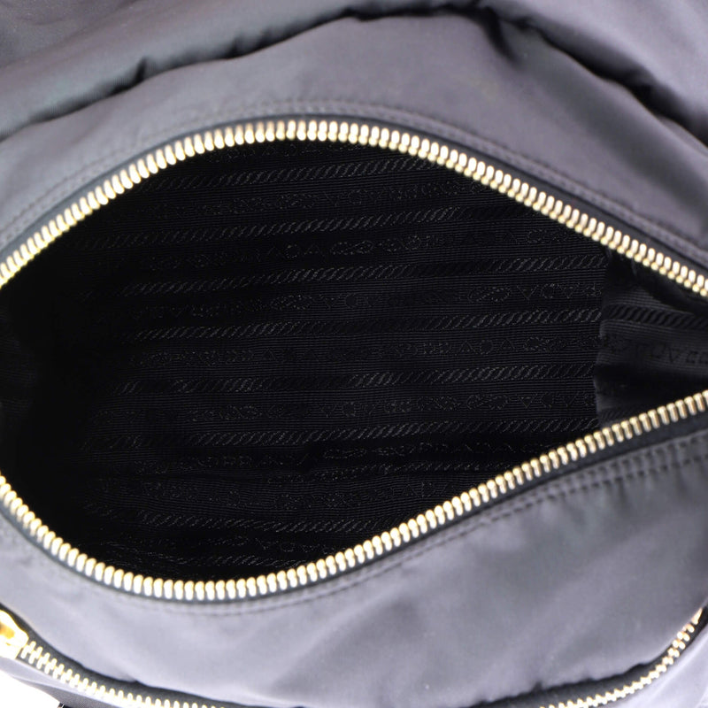 Double Buckle Flap Camera Bag Tessuto