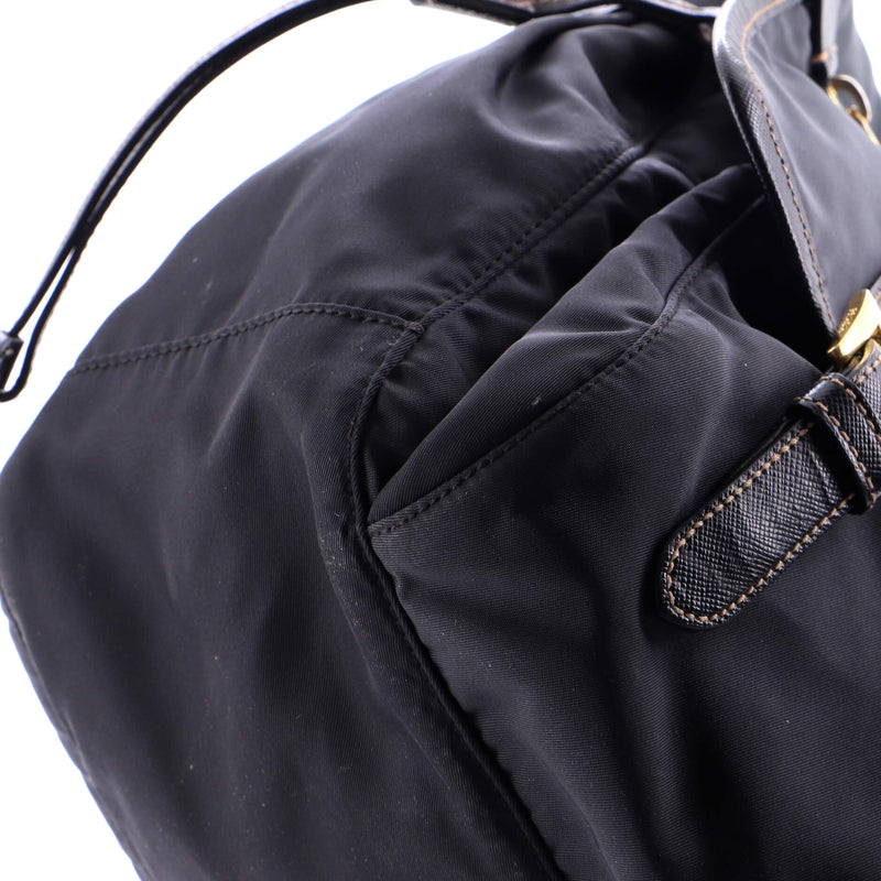 Double Buckle Flap Camera Bag Tessuto