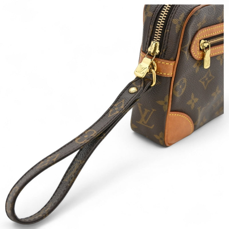 Marly Dragonne Clutch Canvas Gm