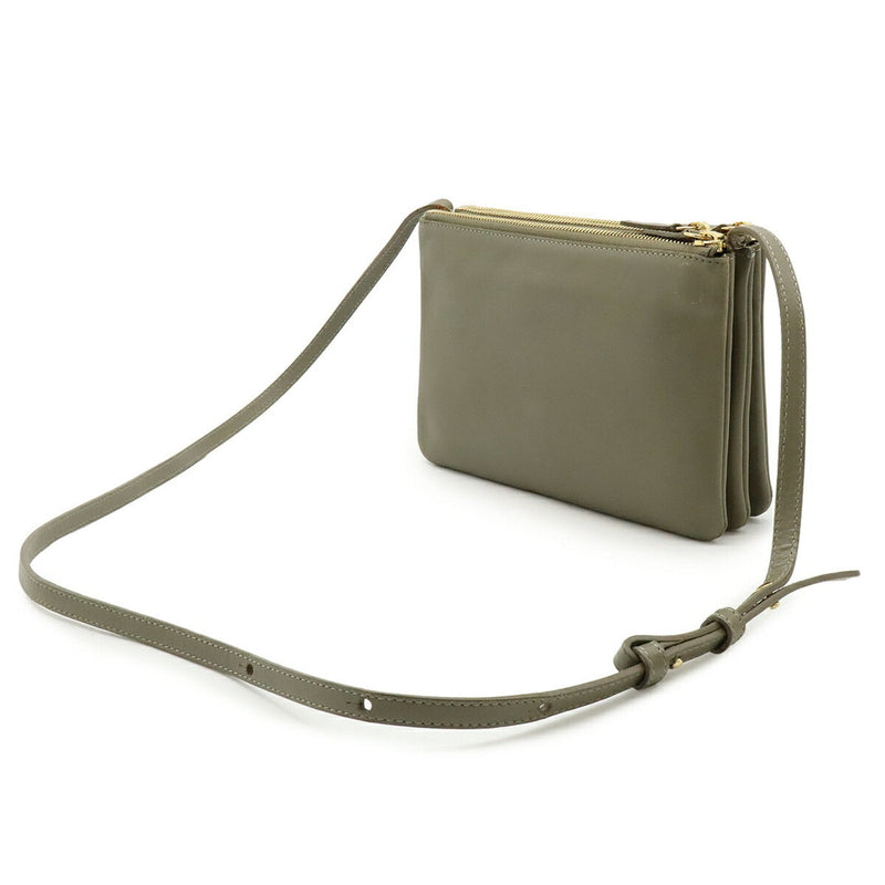 Trio Crossbody Bag Leather Small
