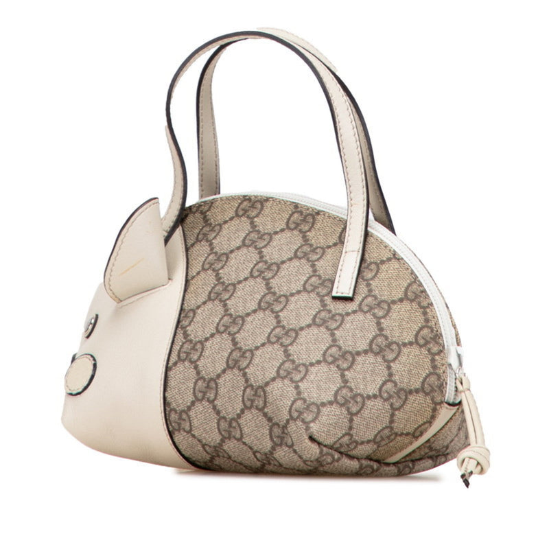 Front Pocket Backpack Gg Coated Canvas