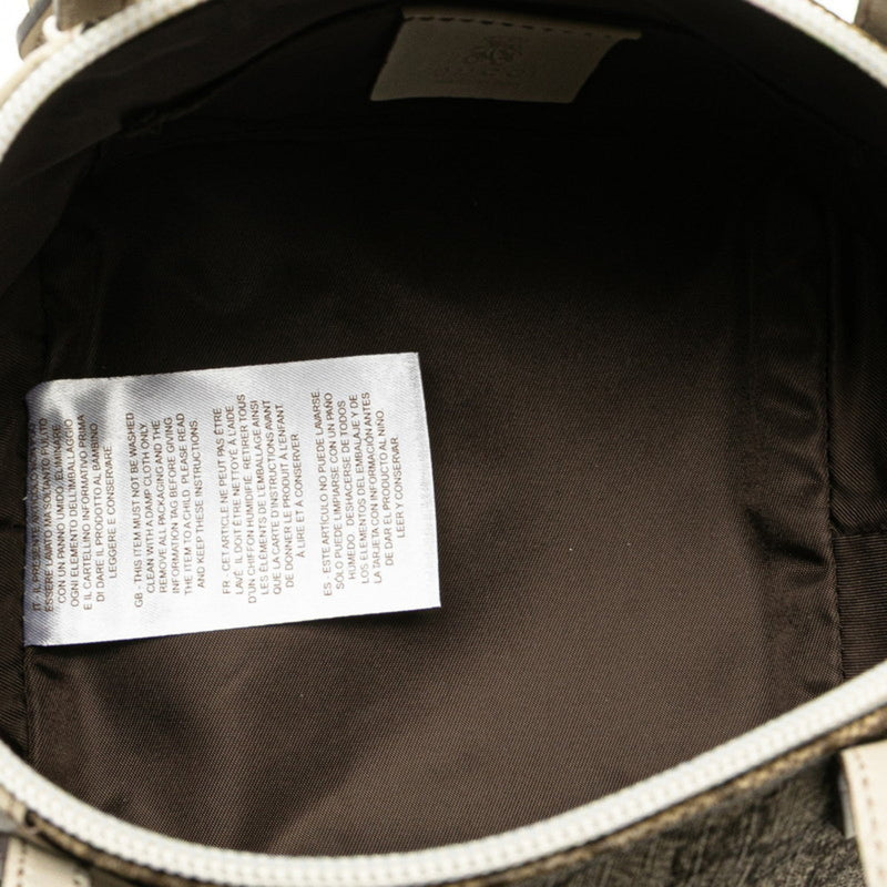 Front Pocket Backpack Gg Coated Canvas