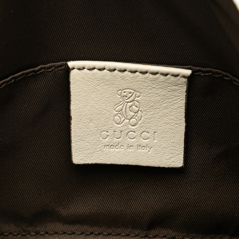 Front Pocket Backpack Gg Coated Canvas