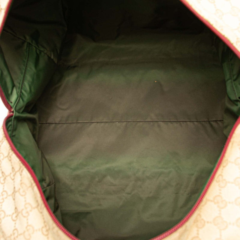 Web Carry On Duffle Bag Gg Canvas Large