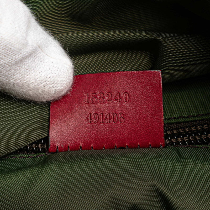 Web Carry On Duffle Bag Gg Canvas Large
