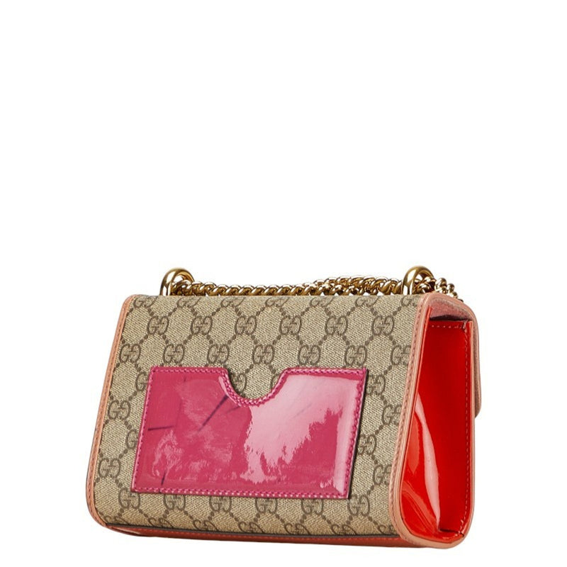 Padlock Shoulder Bag Gg Coated Canvas