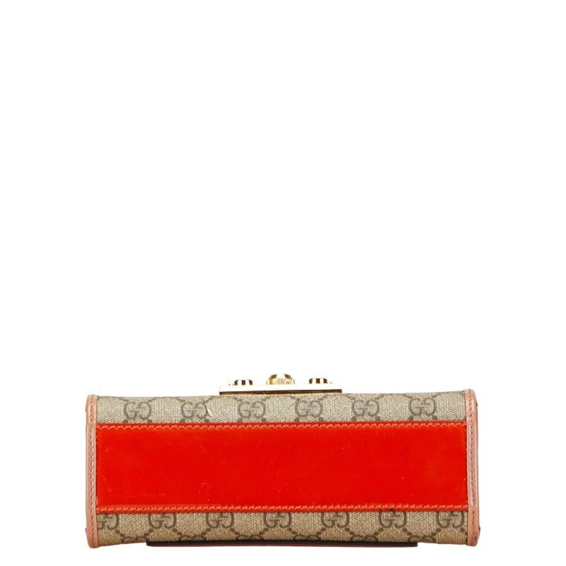 Padlock Shoulder Bag Gg Coated Canvas