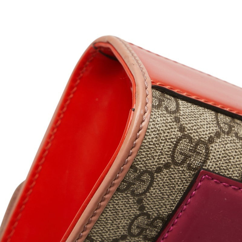 Padlock Shoulder Bag Gg Coated Canvas