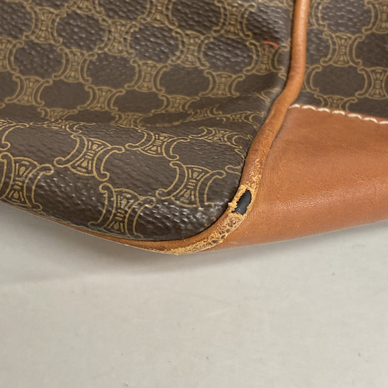 Vintage Duffle Bag Macadam Coated Canvas