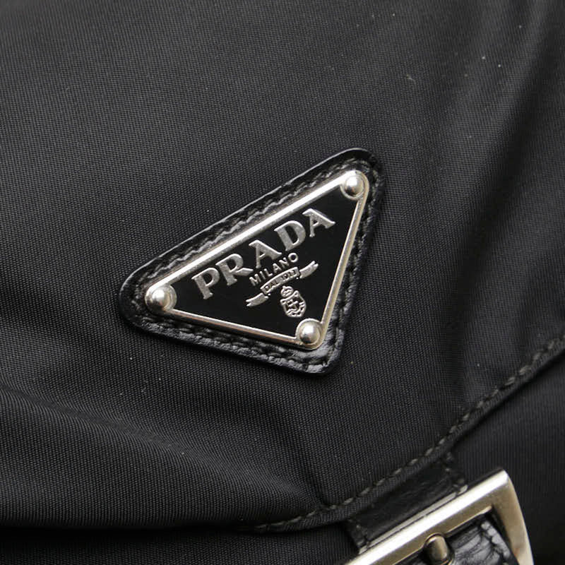 Buckle Messenger Bag Tessuto Small