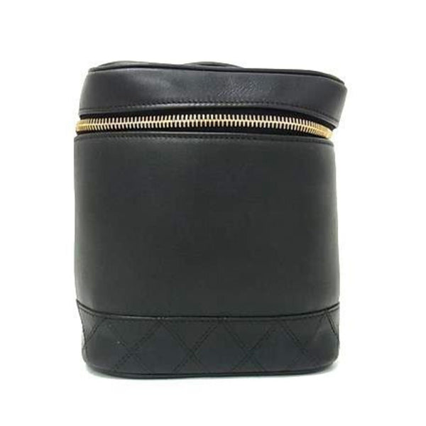 Vintage Cosmetic Case Lambskin Tall