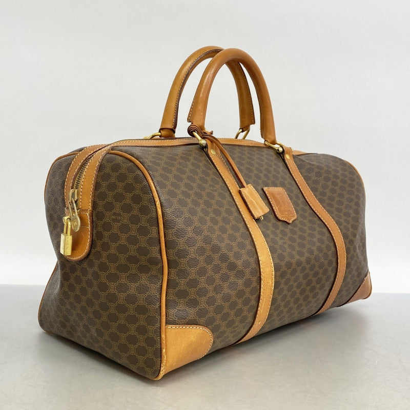 Vintage Duffle Bag Macadam Coated Canvas