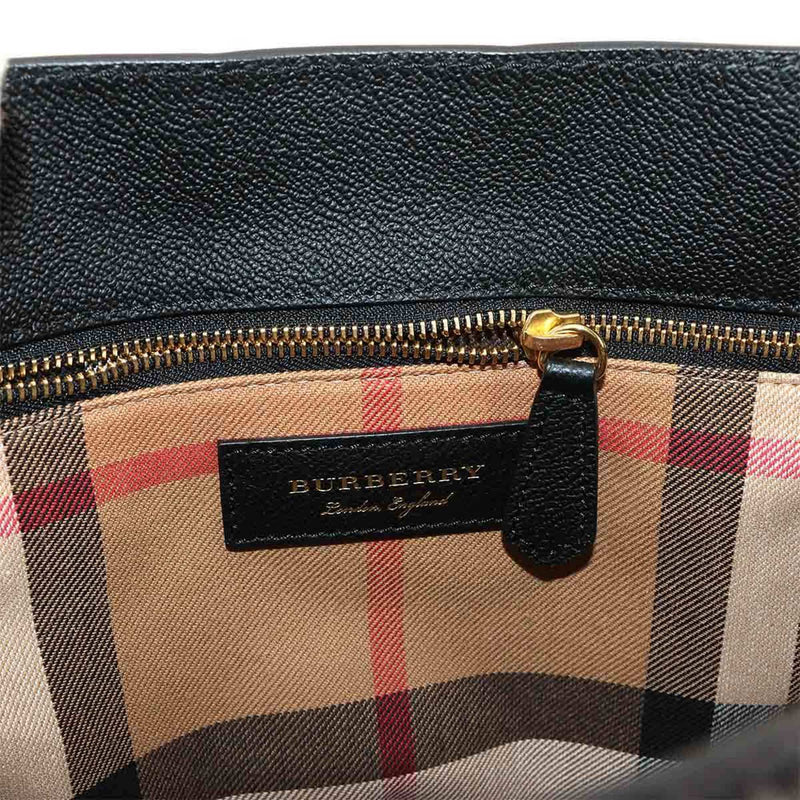 Buckle Tote Leather Medium
