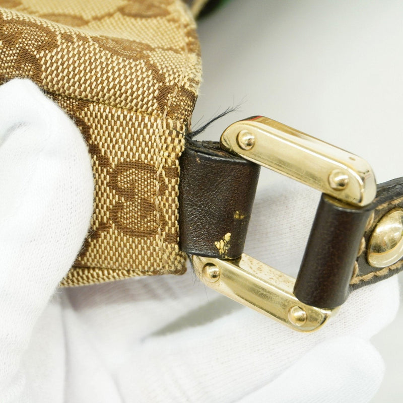 New Ladies Web Hobo Gg Canvas Large