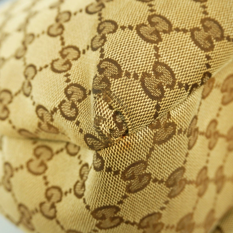 New Ladies Web Hobo Gg Canvas Large