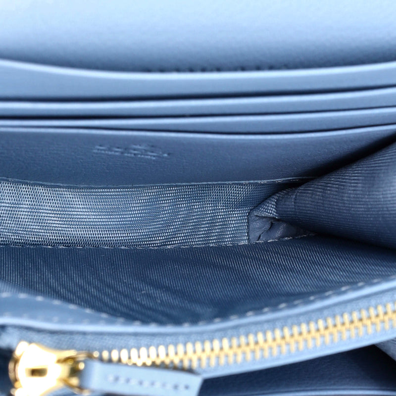 Blondie Nm Wallet On Chain Leather