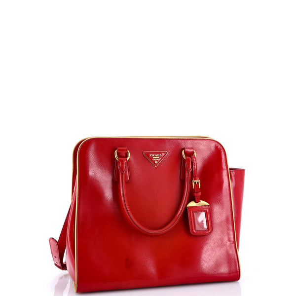 Promenade Bag Vernice Saffiano Leather