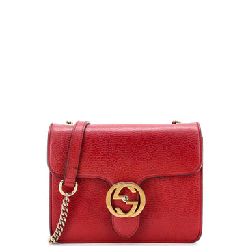 Interlocking Shoulder Bag Leather Small