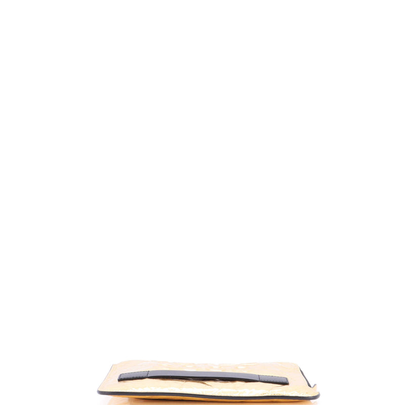 Votez Coco Pouch Embossed Leather Small