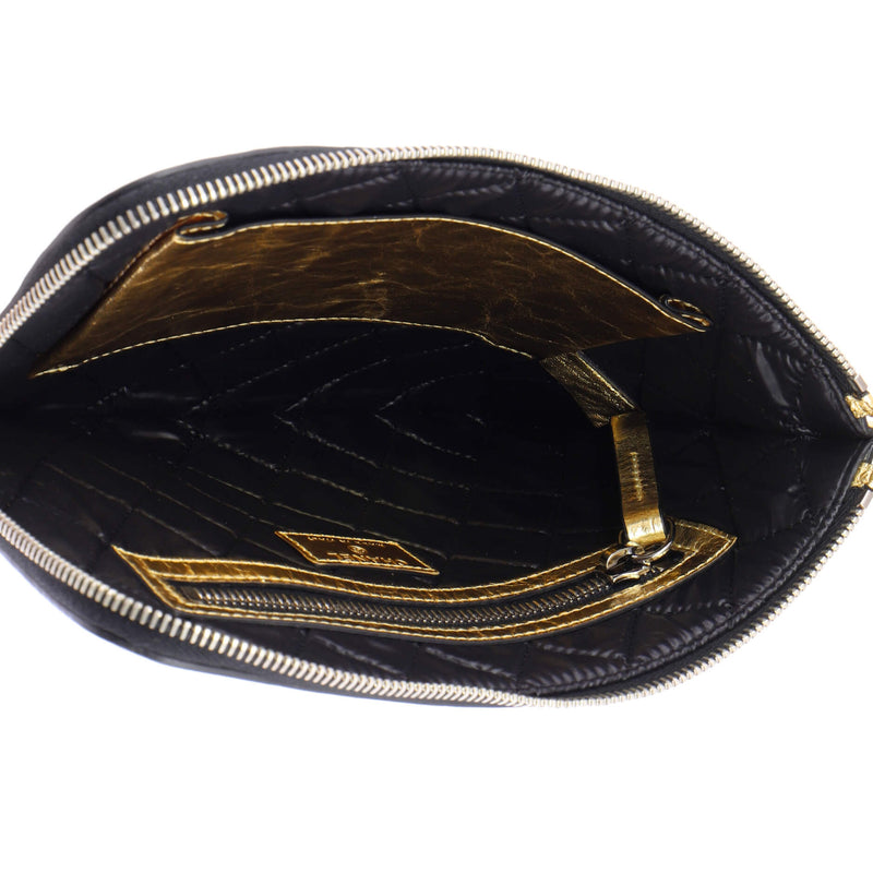 Votez Coco Pouch Embossed Leather Small