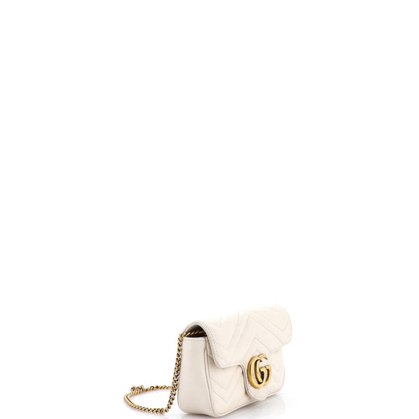 Gg Marmont Flap Bag Matelasse Leather