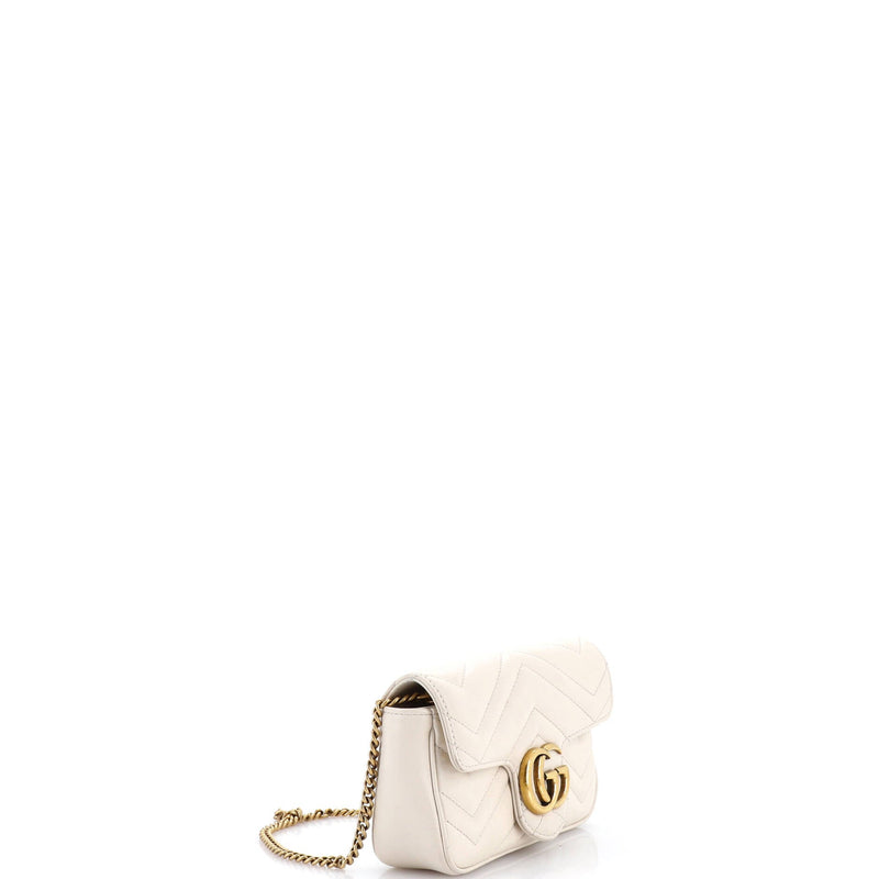 Gg Marmont Flap Bag Matelasse Leather
