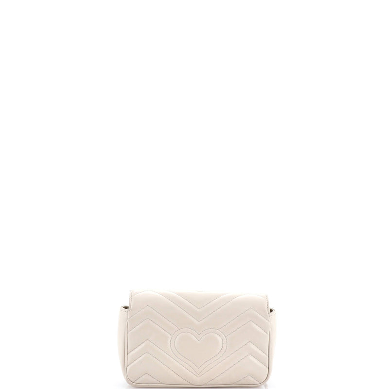 Gg Marmont Flap Bag Matelasse Leather