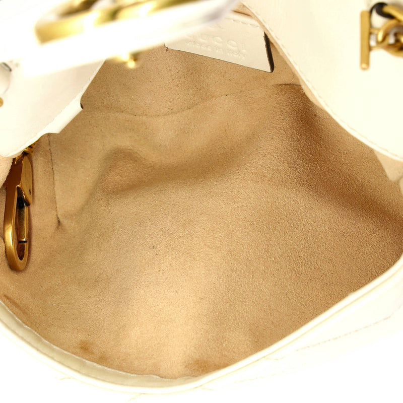 Gg Marmont Flap Bag Matelasse Leather