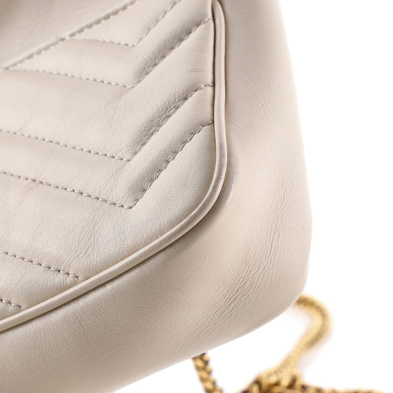 Gg Marmont Flap Bag Matelasse Leather