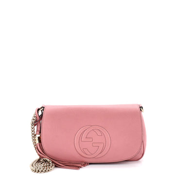Soho Chain Crossbody Bag Leather Medium