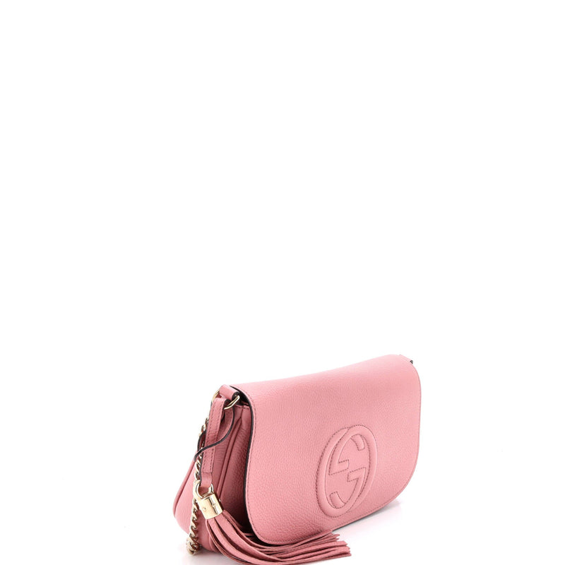 Soho Chain Crossbody Bag Leather Medium