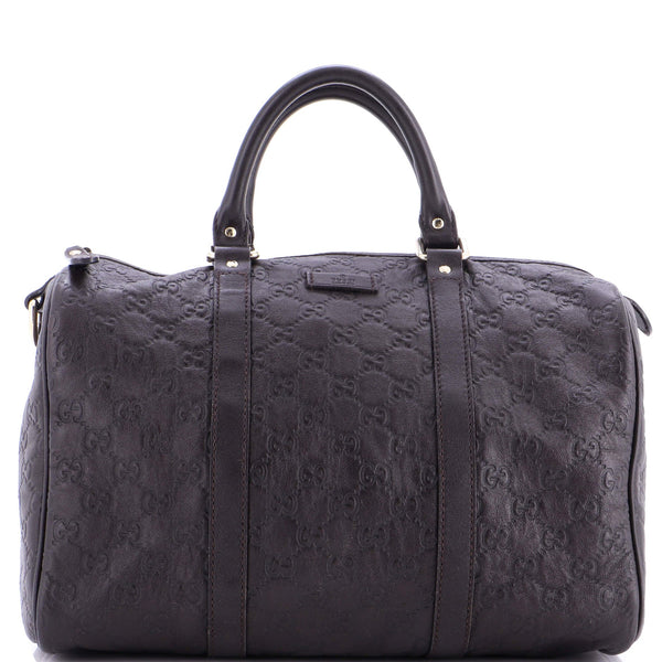 Joy Boston Bag Guccissima Leather Medium