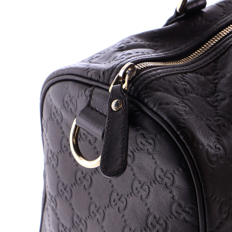 Joy Boston Bag Guccissima Leather Medium