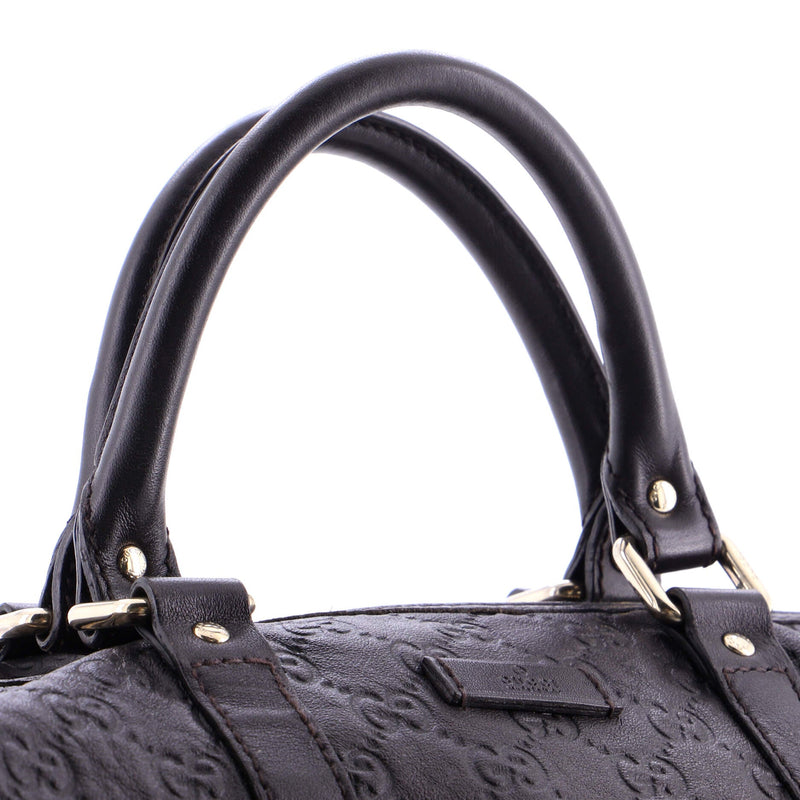 Joy Boston Bag Guccissima Leather Medium