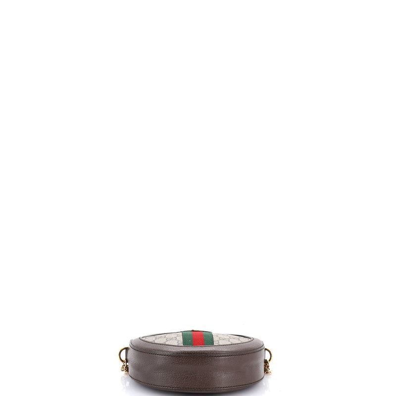 Ophidia Round Backpack Gg Coated Canvas