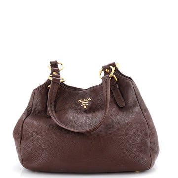 Buckle Wing Tote Vitello Daino Medium