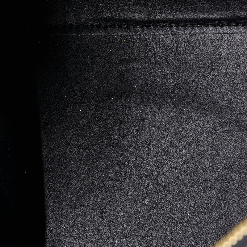 Trapeze Bag Crocodile Embossed Leather