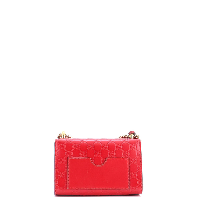 Padlock Shoulder Bag Guccissima Leather