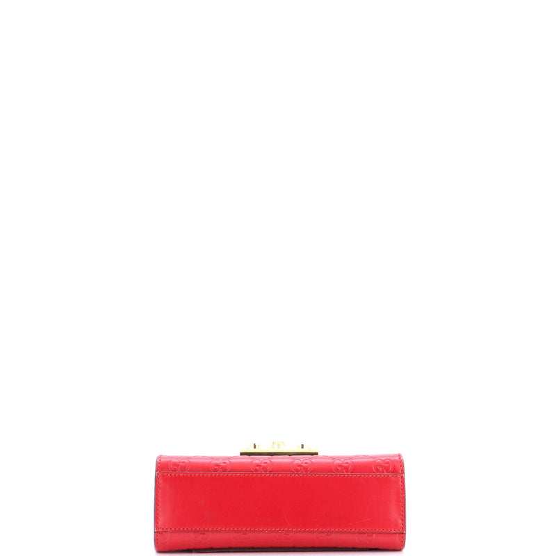 Padlock Shoulder Bag Guccissima Leather