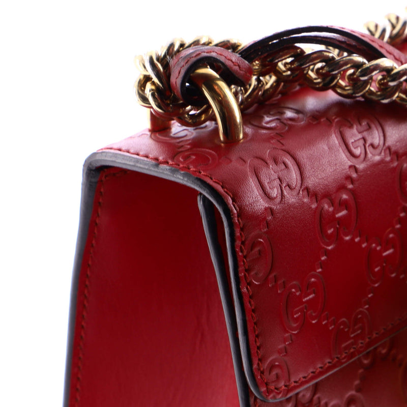 Padlock Shoulder Bag Guccissima Leather