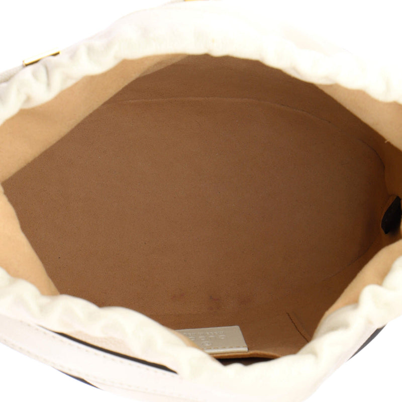 Horsebit Bucket Crossbody Bag Leather