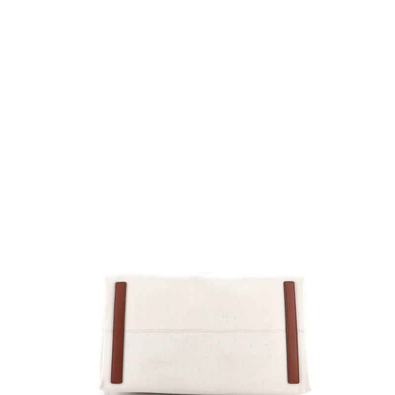 Logo Society Tote Printed Canvas Large