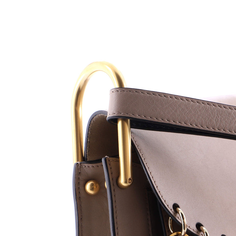 Multicolor Fringe Hudson Bag Leather