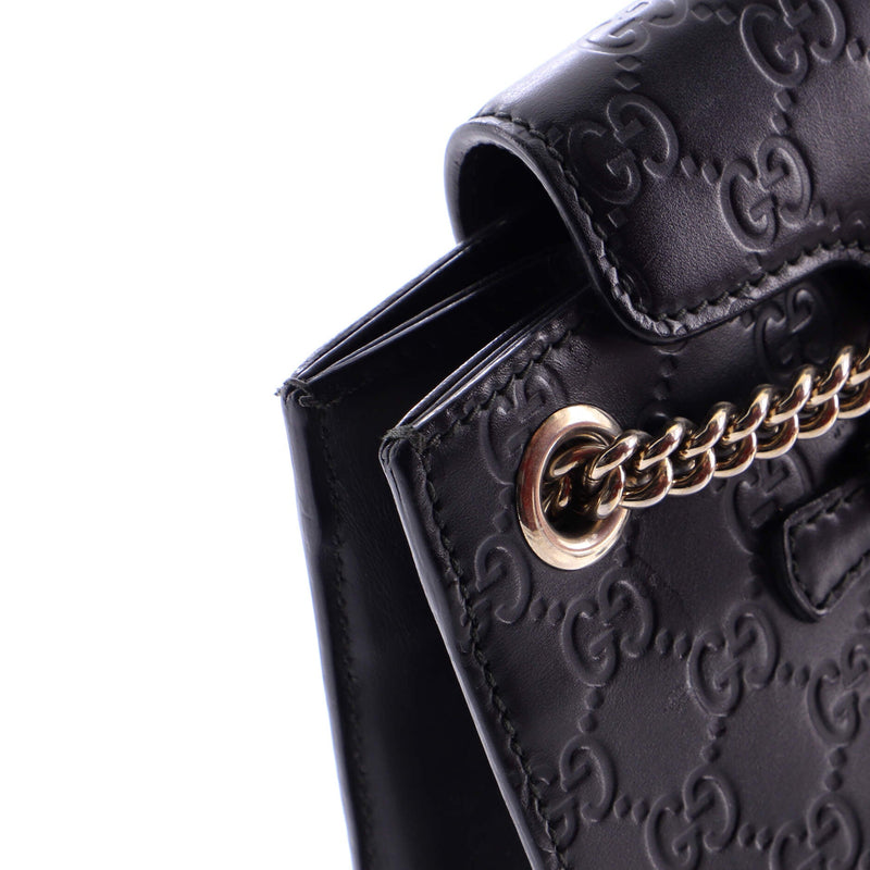 Emily Chain Flap Shoulder Bag Guccissima